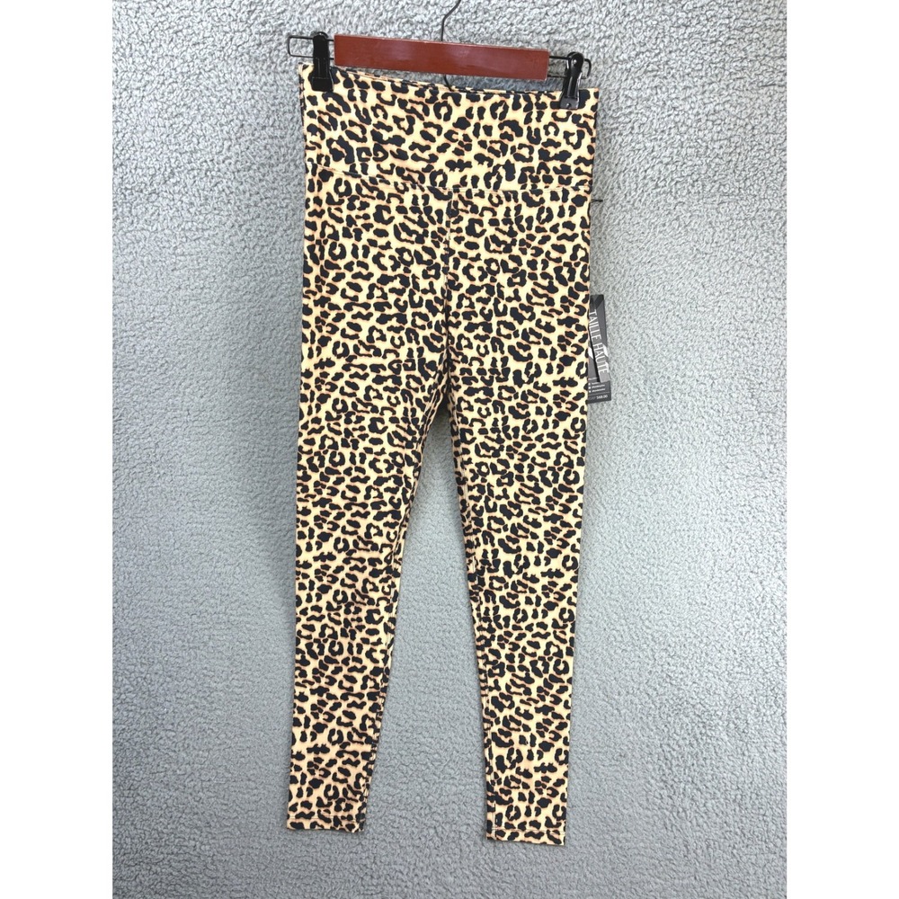 Kyodan High Rise Leopard Print Leggings Womens S Brown Activewear NWT